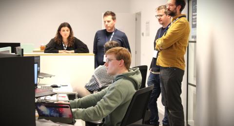 Students and experts in action