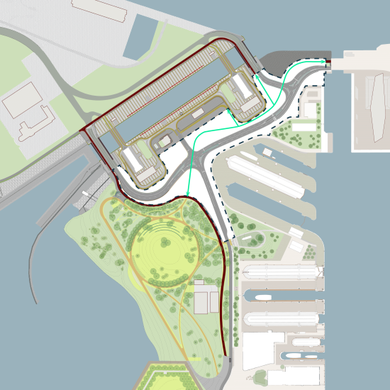 Site Plan of the Project Area